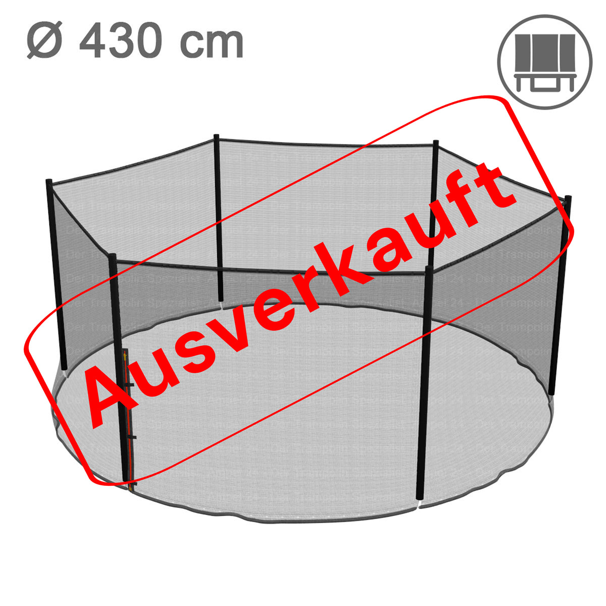430cm Klassik Ersatznetz, außen, 6 Pfosten_1