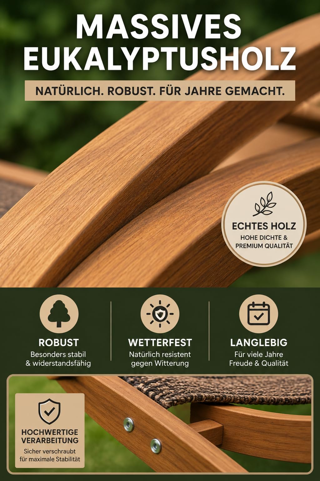 Komfortliege TROPICA, mit Kopfkissen_7