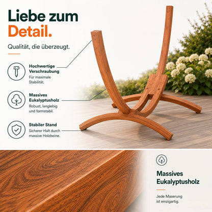 Hängemattengestell MADAGASKAR, 400x120x120 cm_7