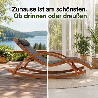 Schaukel - Liegestuhl RIO, mit Kopfkissen_6