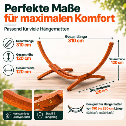 Gestell Mauritius 310 cm, mit HM Tobago, 265/200x120 cm, hell, safety kit_5