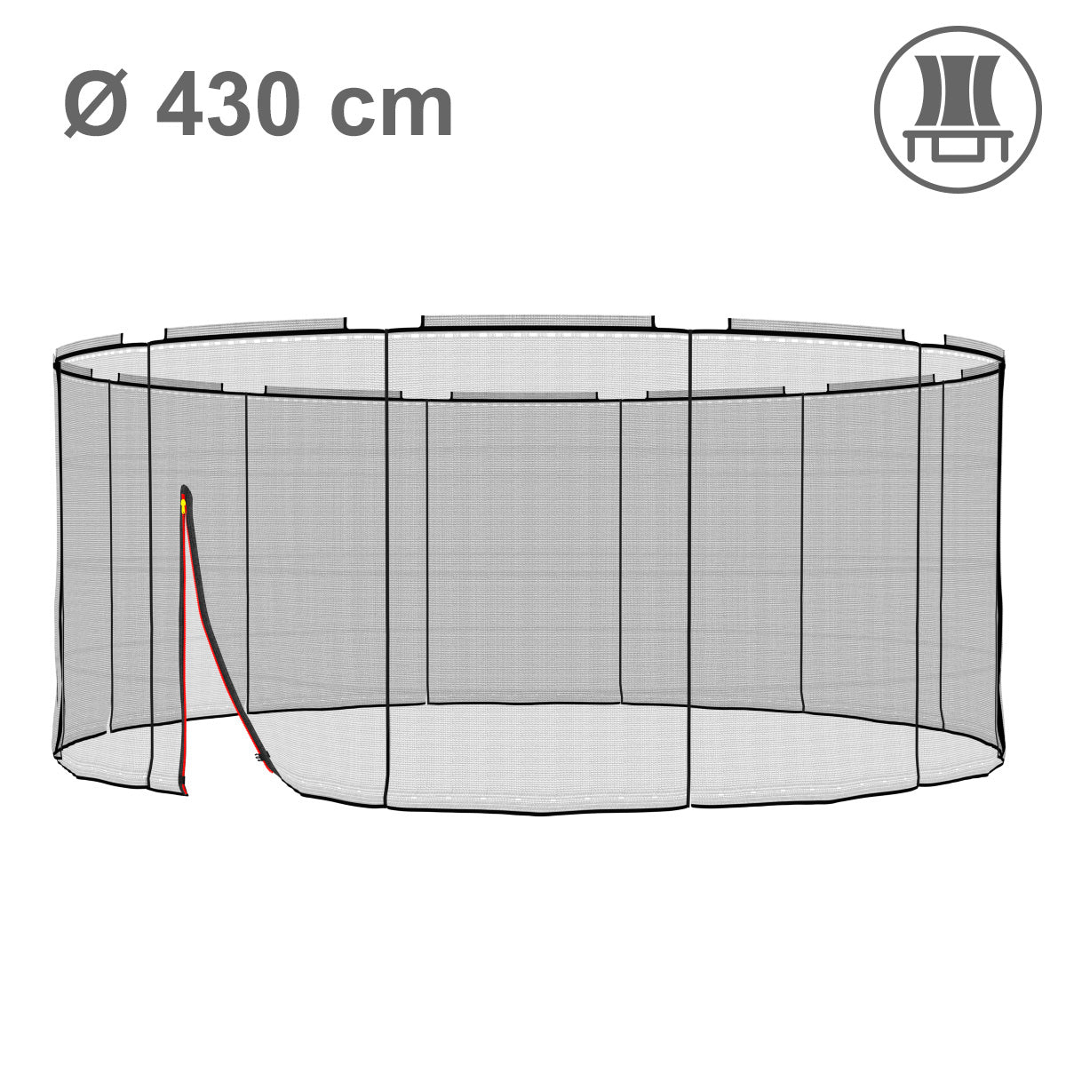 430cm Ersatznetz, 12 Pfosten, innenliegend_2