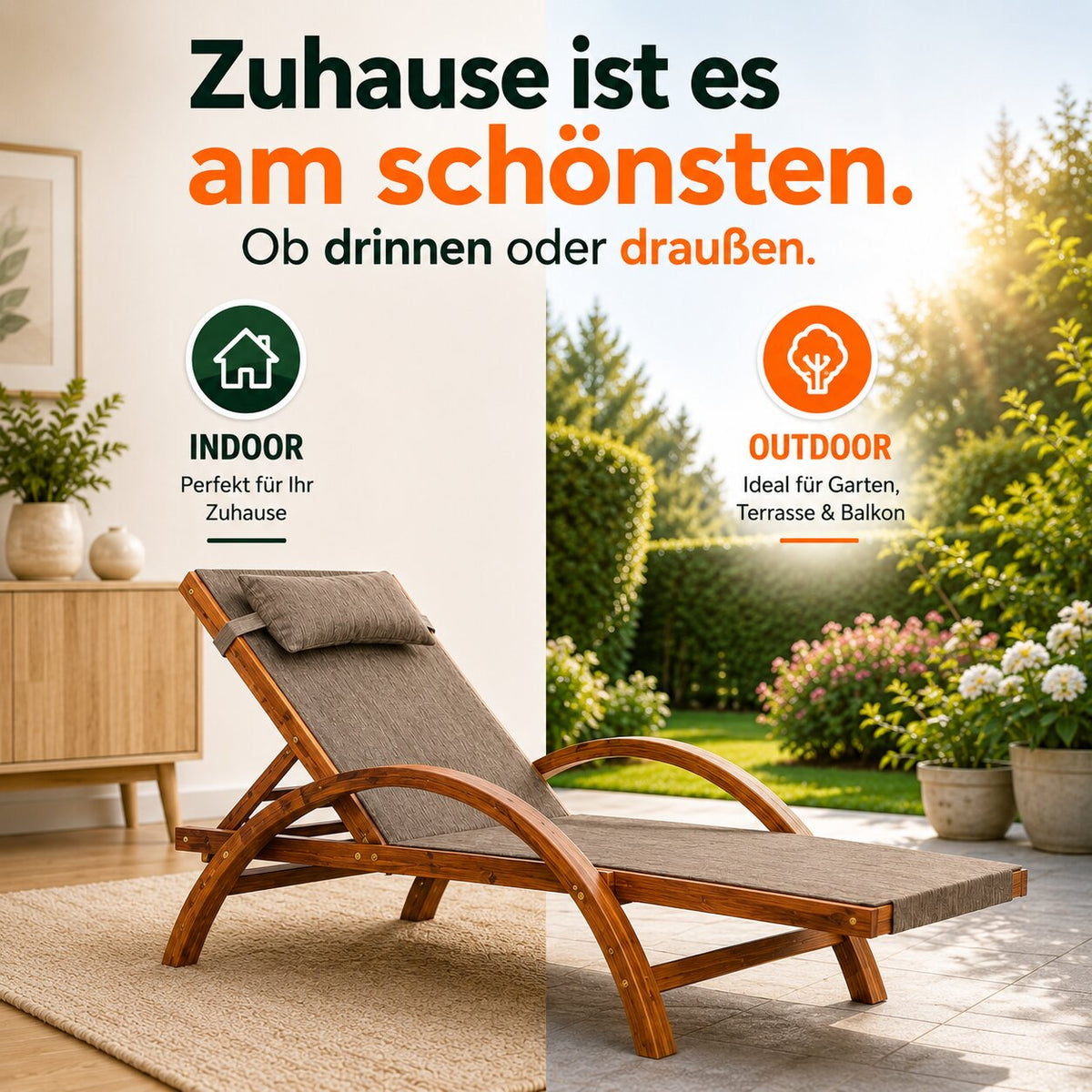 Liegestuhl KARIBIK, verstellbare Rückenlehne_6