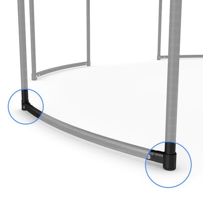 12x Kappe für Deluxe Trampolin Standfuß Winkel_2