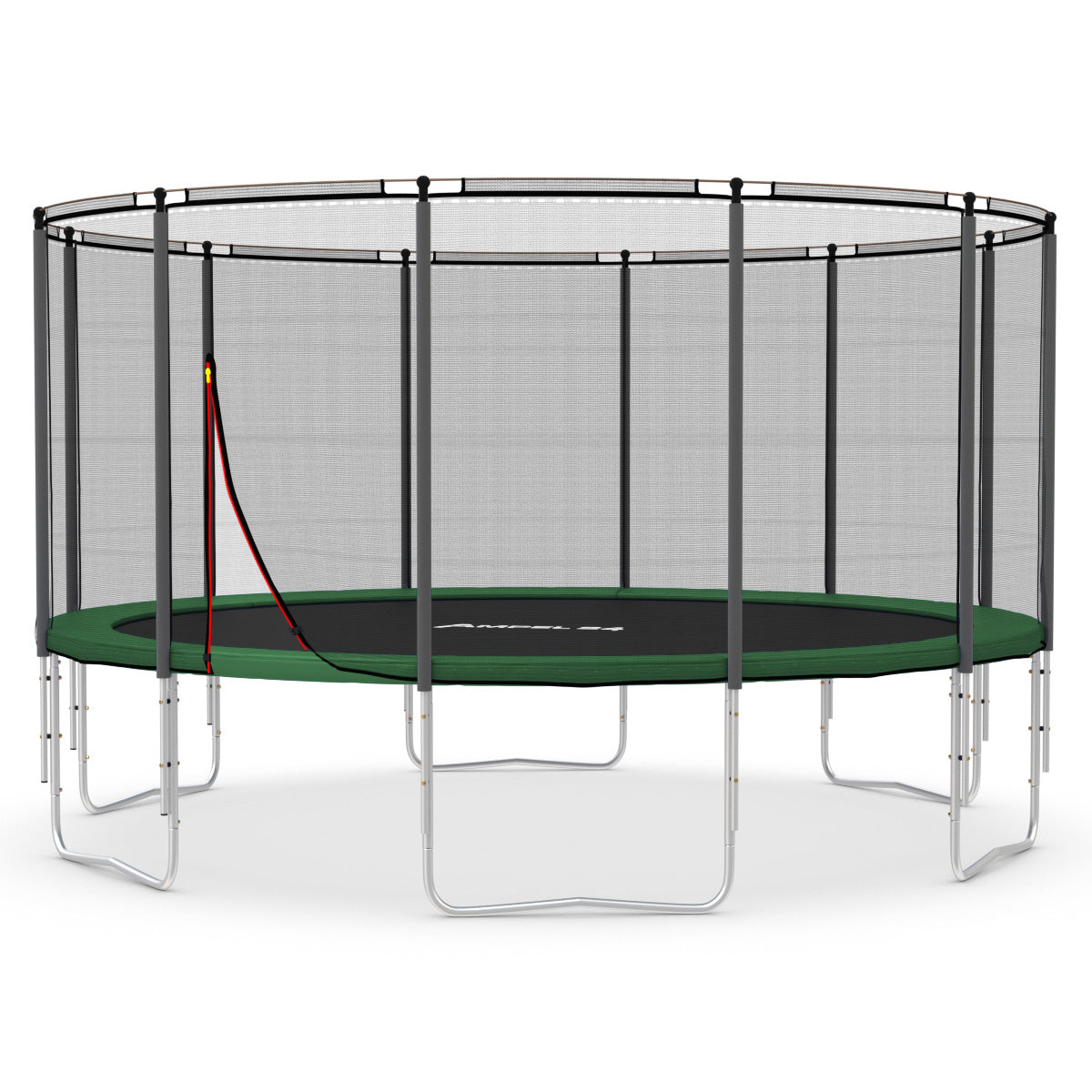 Klassik Trampolin Ø 430 cm (grün, bis 160 kg)_1