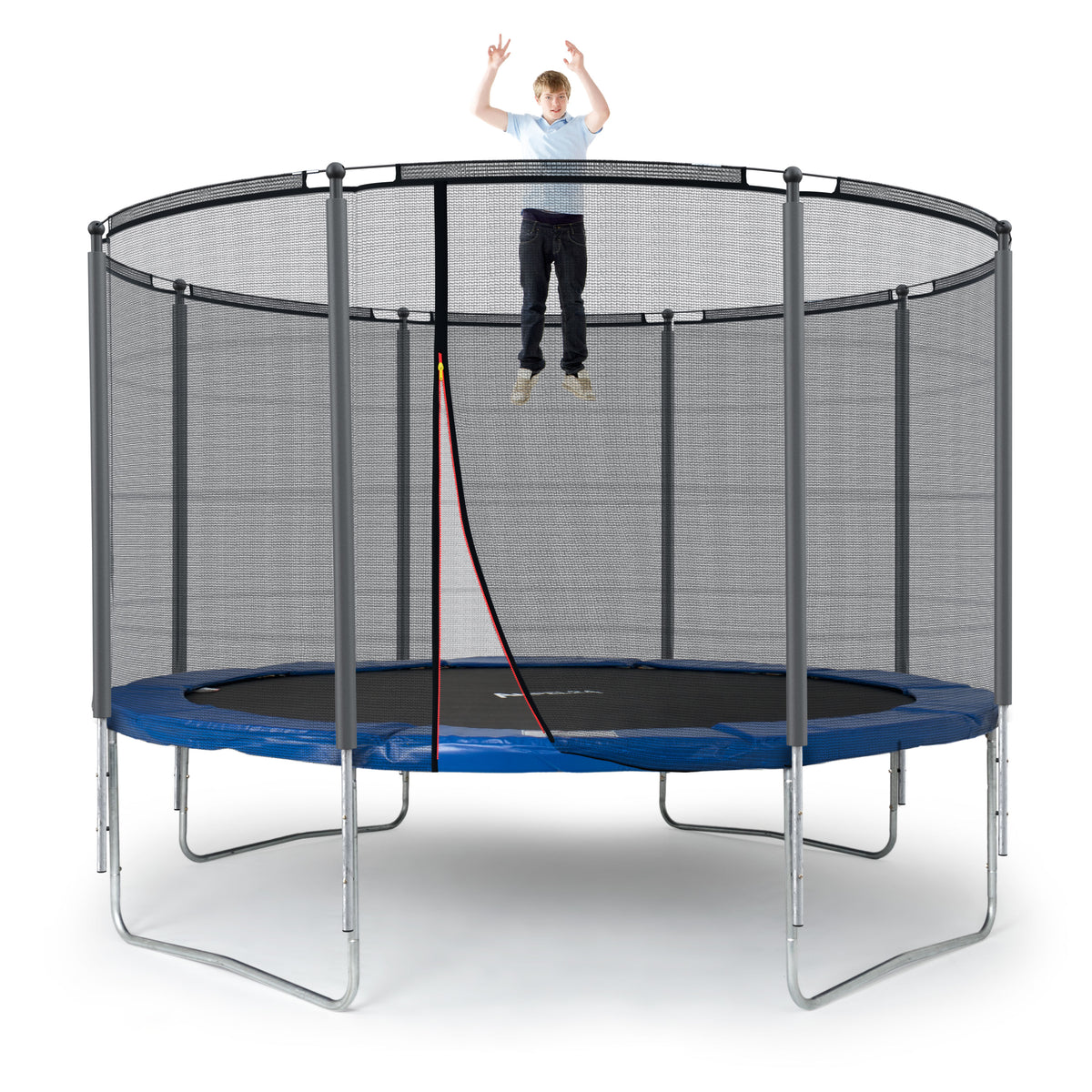 Klassik Trampolin Ø 366 cm (blau, bis 160 kg)_1